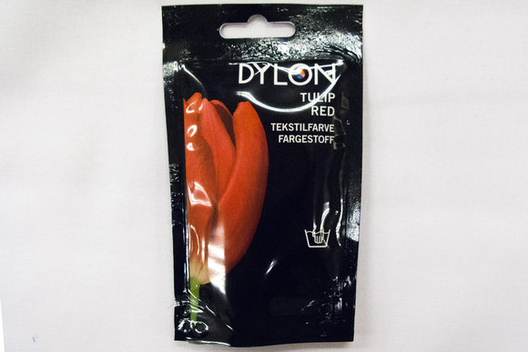 Dylon håndfarve, Tulip red