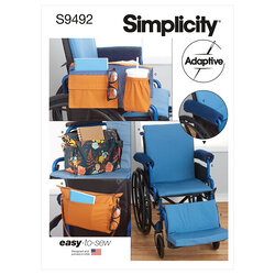 Kørestols tilbehør. Simplicity 9492. 