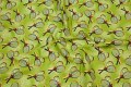 Kiwifarvet patchworkbomuld med tennisketchere