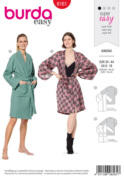 Kimono, badekåbe