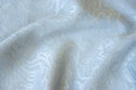 Mellemgrå jacquard-vævet polyester og viscose