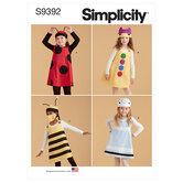Jumpers, Hat og ansigtsmasker. Simplicity 9392. 