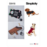 Hundefrakker. Simplicity 9416. 