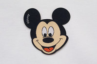 Mickey Mouse strygemærke 6x6cm