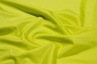 Neon grøn-gul stretchlycra til dansetøj, toppe og leggings.