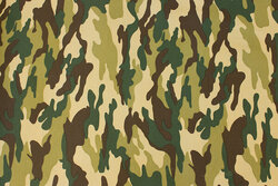 Mellemsvær camouflage stof i lyse farver