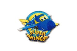 Super Wings mærke til påstrygning