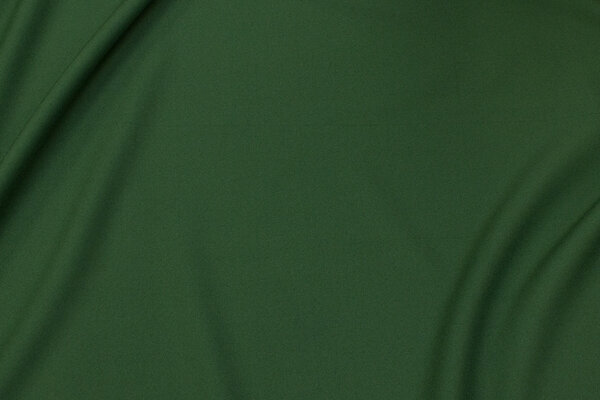 Kjole-polyestercrepe med let stræk i grøn
