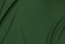 Kjole-polyestercrepe med let stræk i mosgrøn