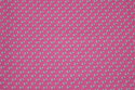 Pink bomuld med lille mønster