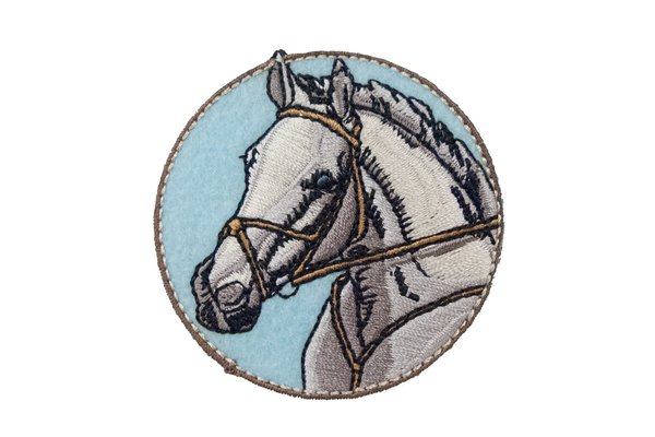 Stryge-motiv med hest ca. 6 cm