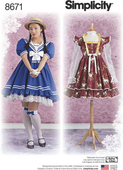 Lolita kostume kjoler