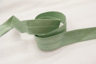 Elastik kantebånd støvet mintgrøn 2 cm. br.