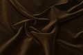 Velour i klassisk vævet kvalitet i mørk brun
