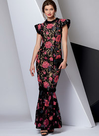 Petite Special Occasion Dress, Very Easy Vogue. Vogue 9372. 