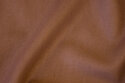 Nougatfarvet frakkestof i polyester med uld-look