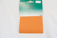 Orange nylon reparationslap 10 x 20 cm