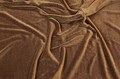 Strækvelour chocoladebrun