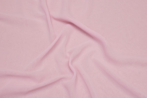 Polyester-chiffon i lys rosa