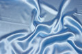 Polyestersatin i lyseblå