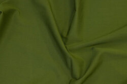Let, mosgrøn bluse-viscosetwill med stretch