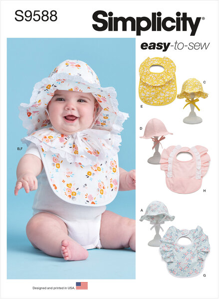 Baby hatte og hagesmække