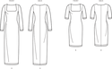 Strik kjole i to længder by Mimi G style