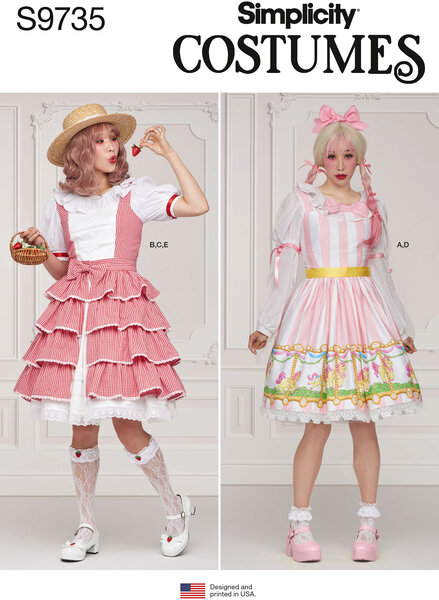 Kostume, lolita, country-pige