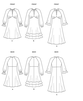 Klassisk kjole med krave, to længder