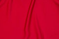 Lyocell-viscose bluse twill i dyb rød