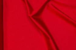 Let silkesatin med stretch i klar rød