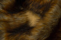 Pelsstykke i imiteret ræv ca. 20 x 150 cm