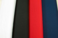 Fine-twill diagonalvævet buksevare i hvid, sort, rød, marine, grå, brun , mørk grøn